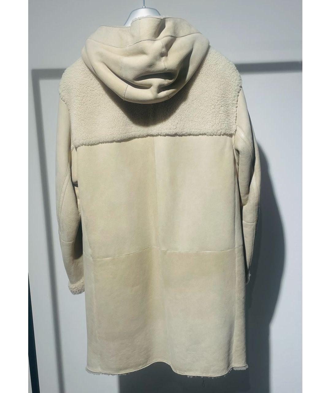 BOGNER Бежевая меховая дубленка/шуба, фото 2