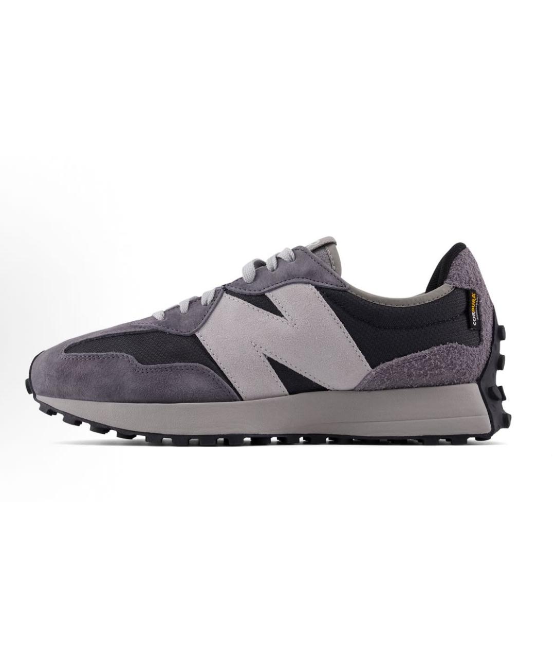 NEW BALANCE Серые текстильные низкие кроссовки / кеды, фото 5