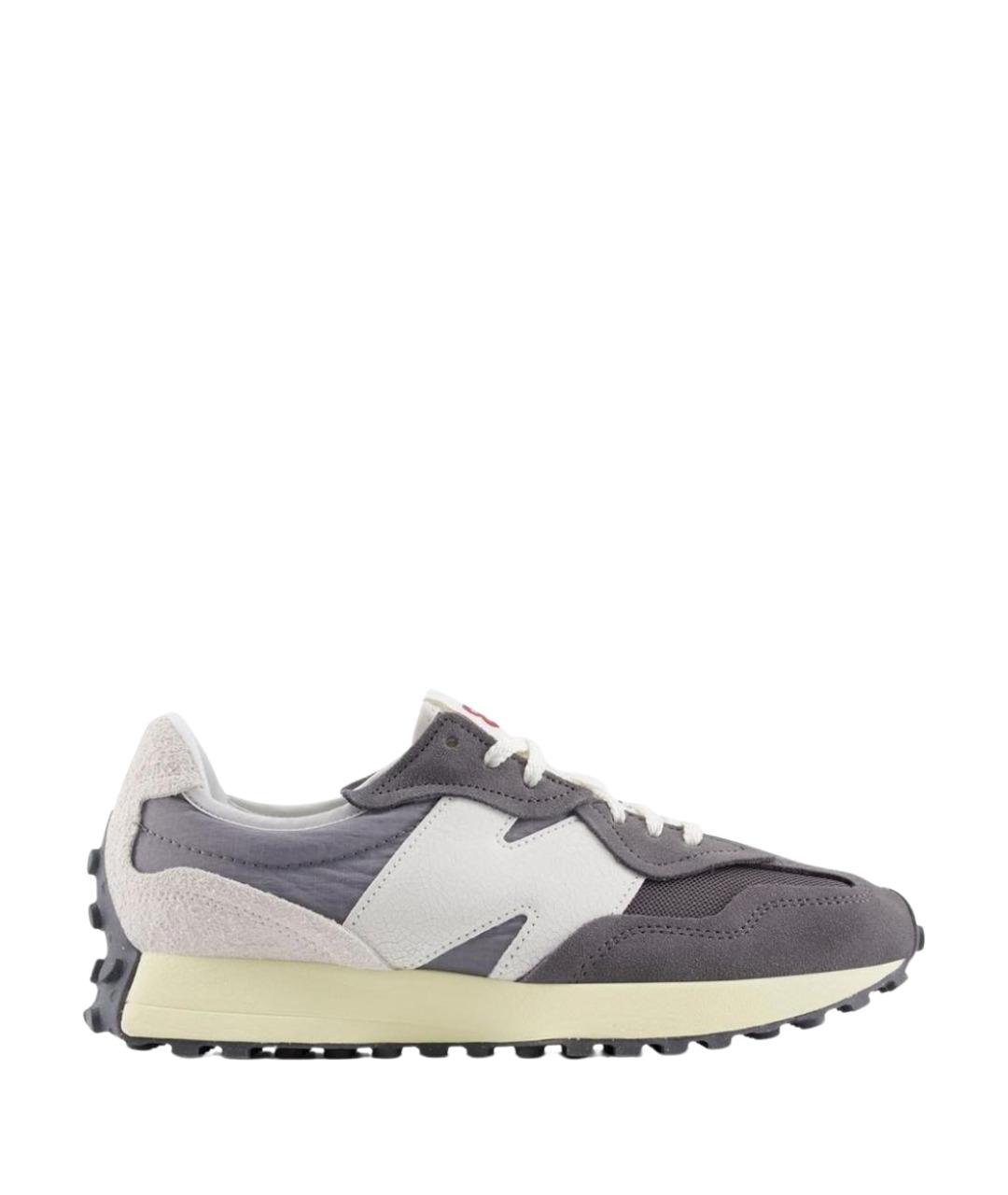 NEW BALANCE Серые замшевые низкие кроссовки / кеды, фото 1