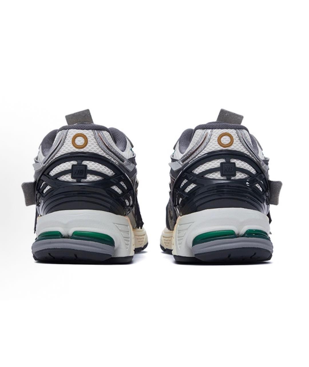 NEW BALANCE Серые текстильные низкие кроссовки / кеды, фото 3