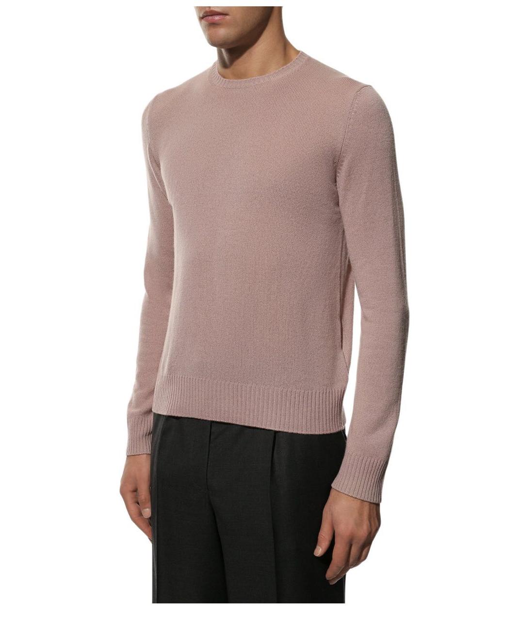 PRADA Розовый кашемировый джемпер / свитер, фото 2