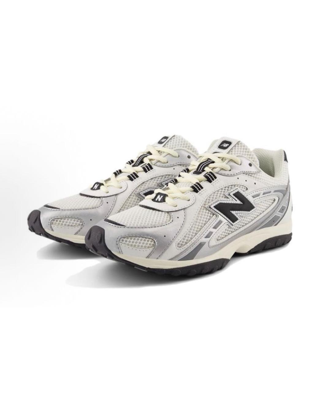 NEW BALANCE Серые текстильные кроссовки, фото 2