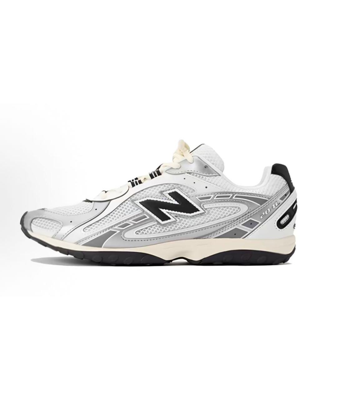 NEW BALANCE Серые текстильные кроссовки, фото 4