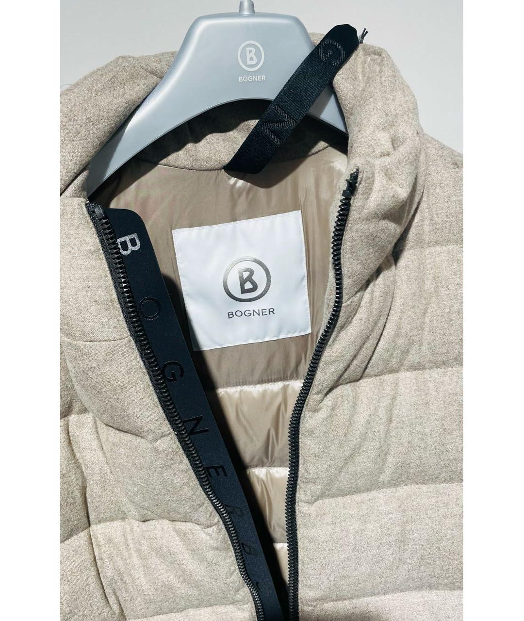 BOGNER Бежевый пуховик, фото 3