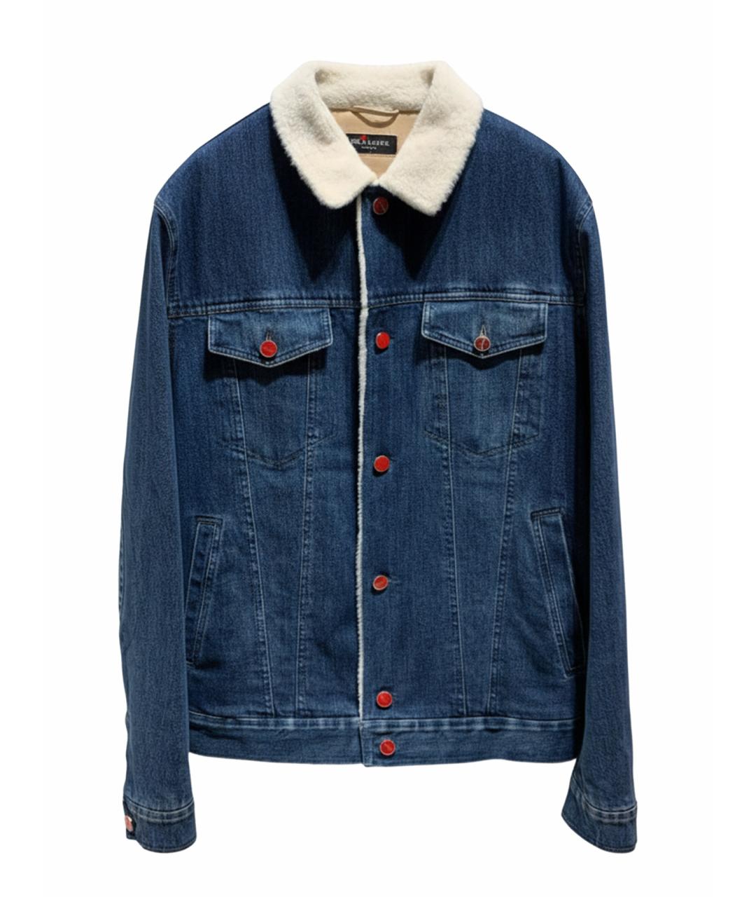 KITON Темно-синяя куртка, фото 1