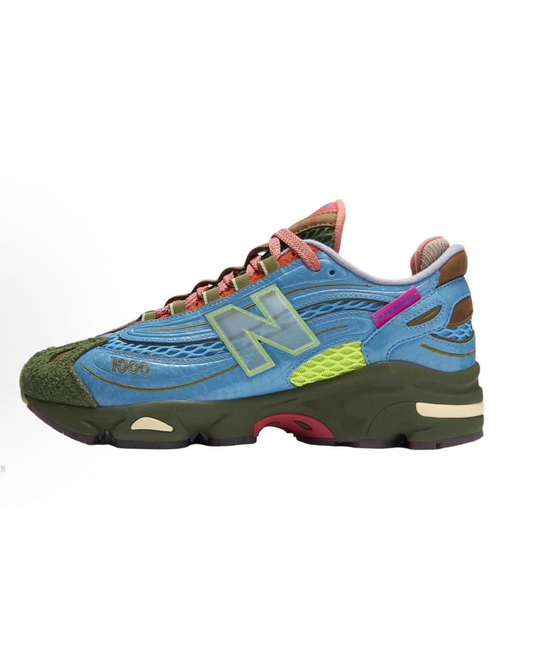 NEW BALANCE Мульти замшевые низкие кроссовки / кеды, фото 6