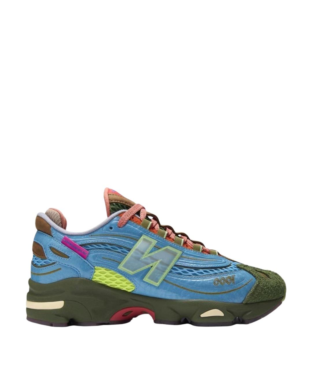 NEW BALANCE Мульти замшевые низкие кроссовки / кеды, фото 1