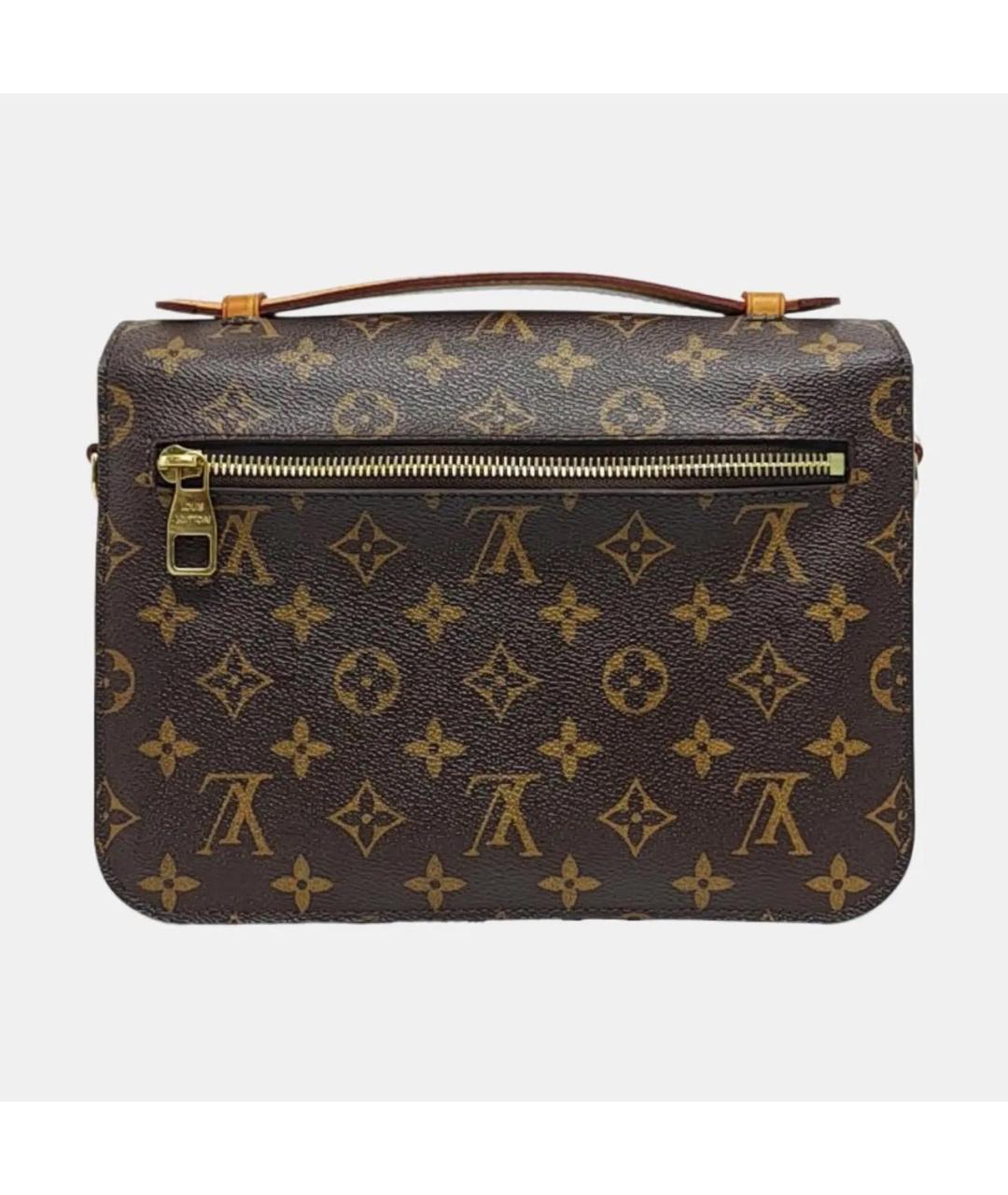 LOUIS VUITTON Коричневая сумка через плечо, фото 4