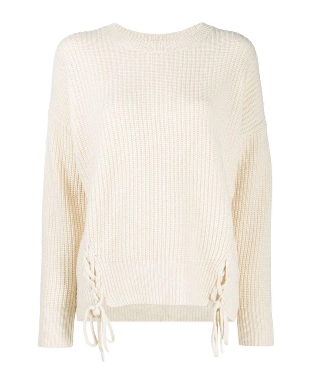 P.A.R.O.S.H. Бежевый шерстяной джемпер / свитер, фото 9