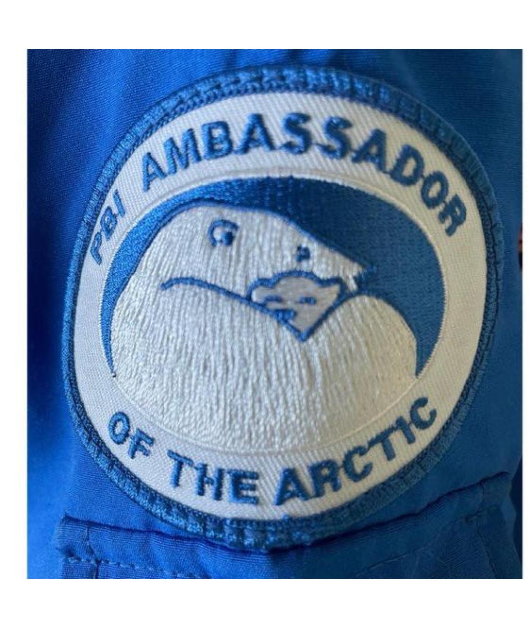 CANADA GOOSE Синий пуховик, фото 6