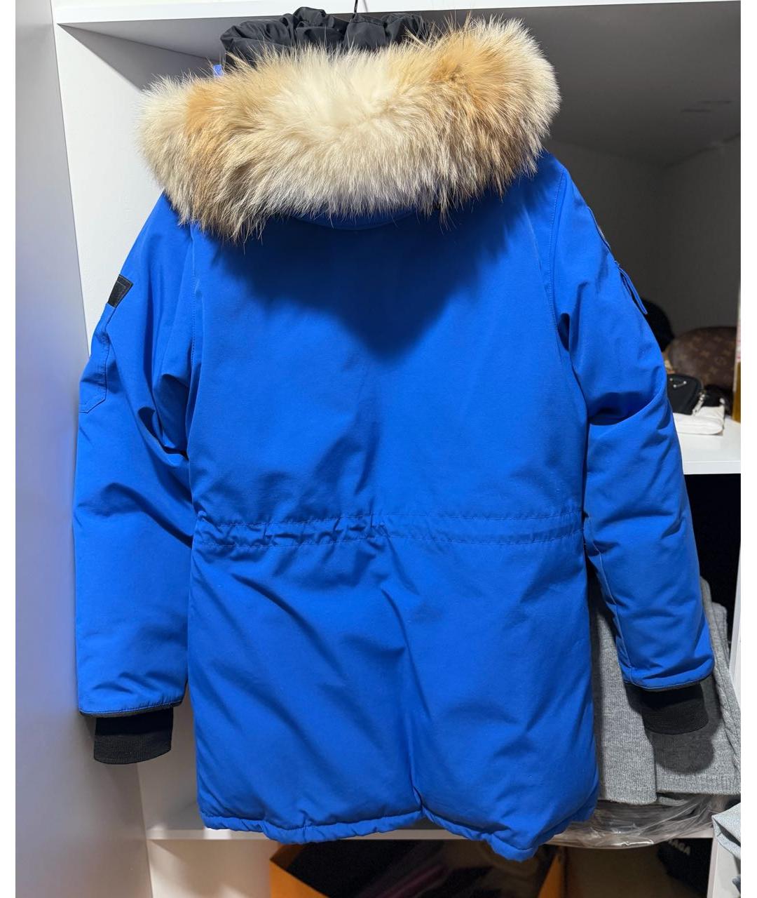 CANADA GOOSE Синий пуховик, фото 3