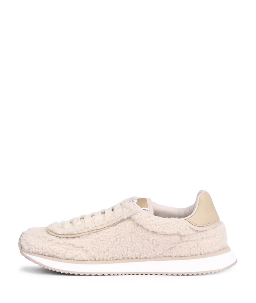 DOLCE&GABBANA Бежевые кроссовки, фото 3