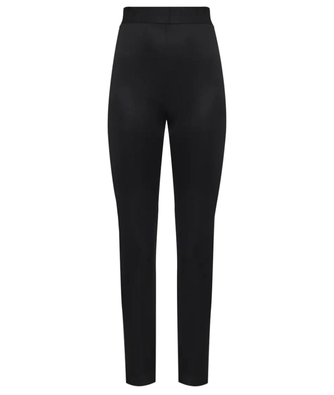 DOLCE&GABBANA Черные полиамидовые леггинсы и велосипедки, фото 1