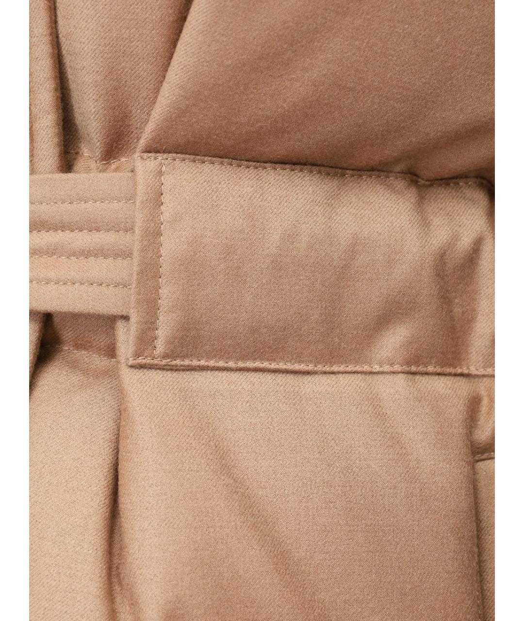 YVES SALOMON Бежевый полиамидовый жилет, фото 6