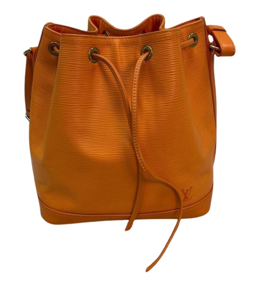 LOUIS VUITTON Оранжевая кожаная сумка через плечо, фото 1