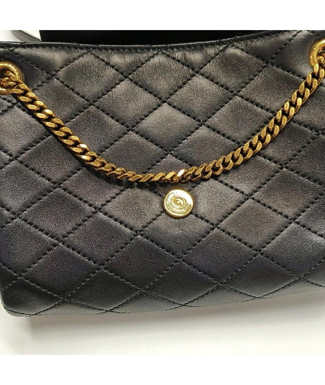 SAINT LAURENT Черная кожаная сумка через плечо, фото 7