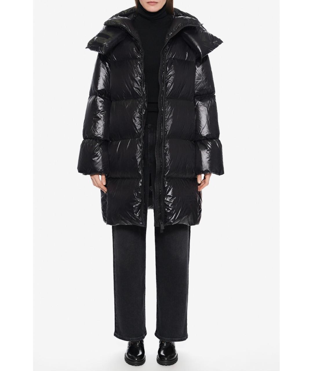 BACON Черный полиамидовый пуховик, фото 2