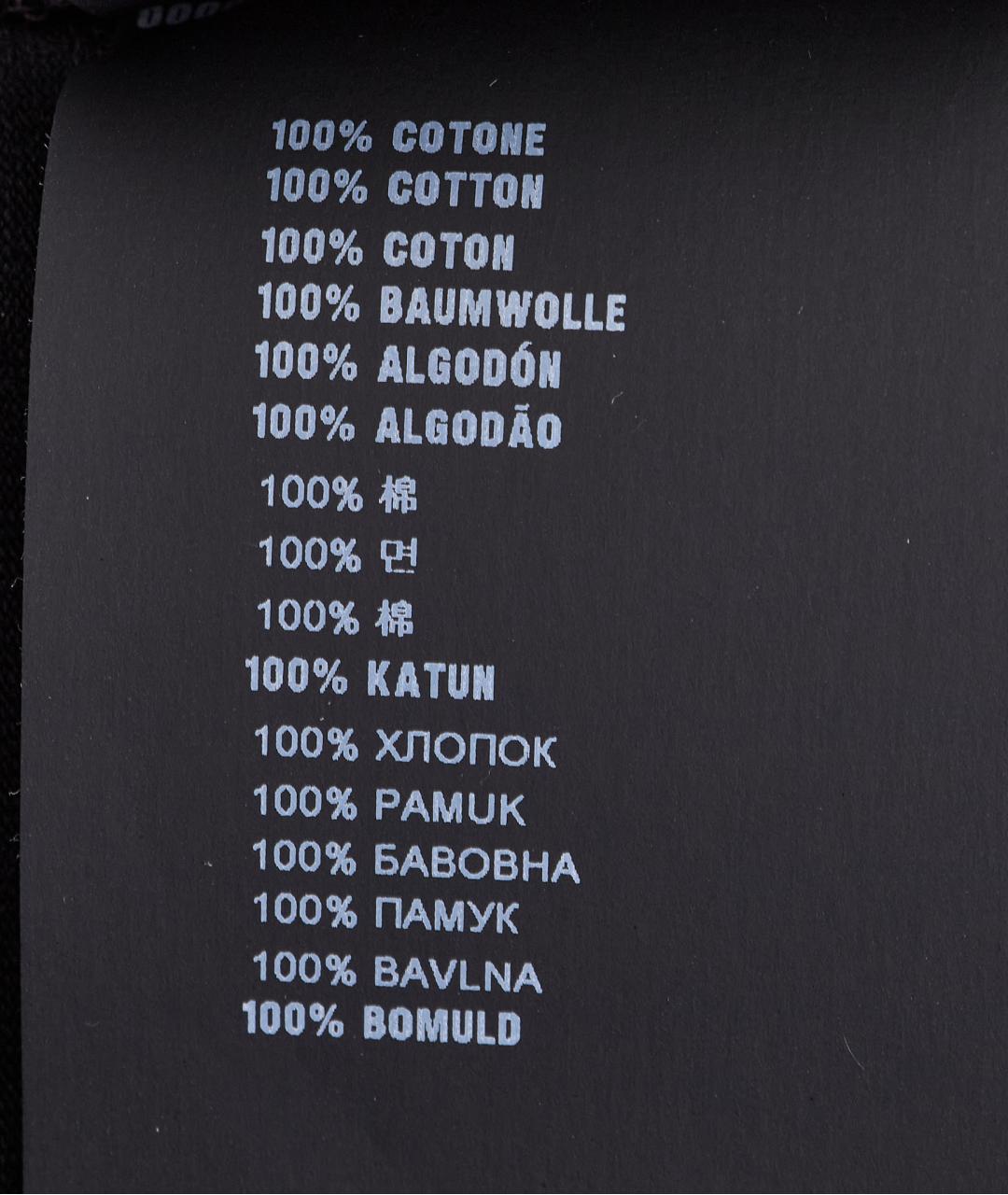 PRADA Черная хлопковая футболка, фото 7