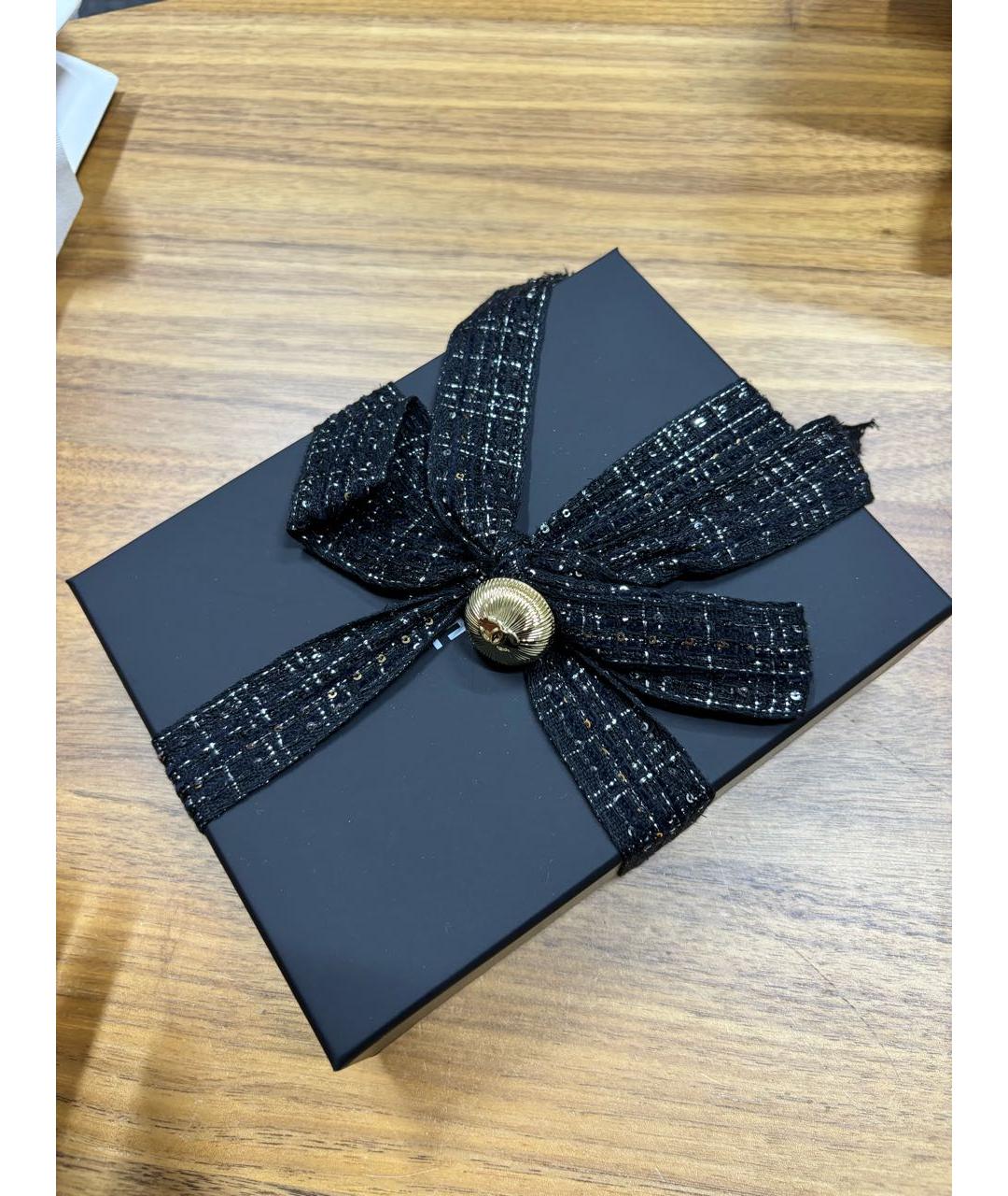 CHANEL Черный кожаный кардхолдер, фото 4