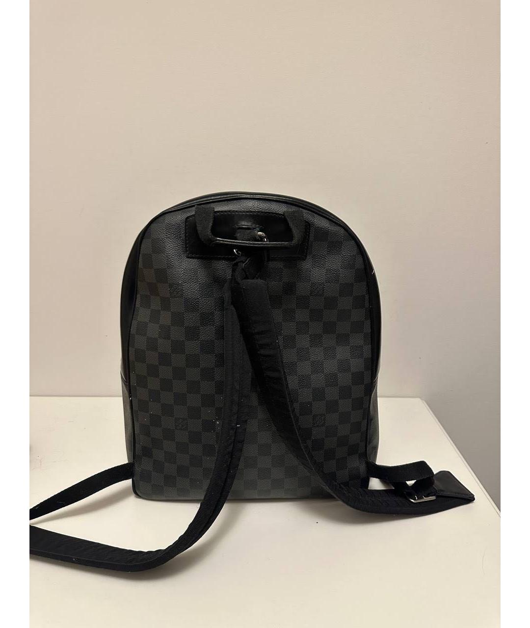 LOUIS VUITTON Антрацитовый рюкзак, фото 2