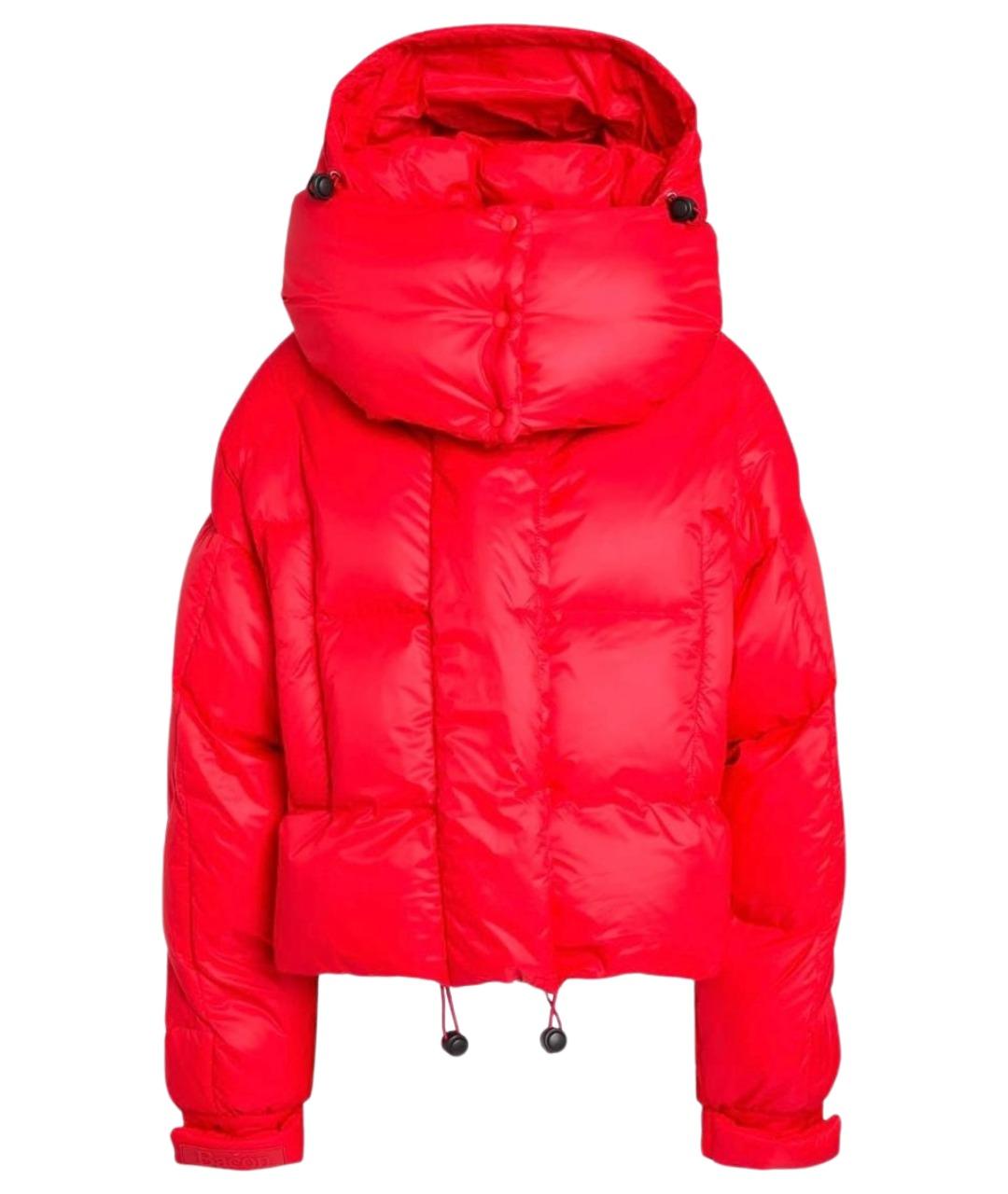 BACON Красный полиамидовый пуховик, фото 1