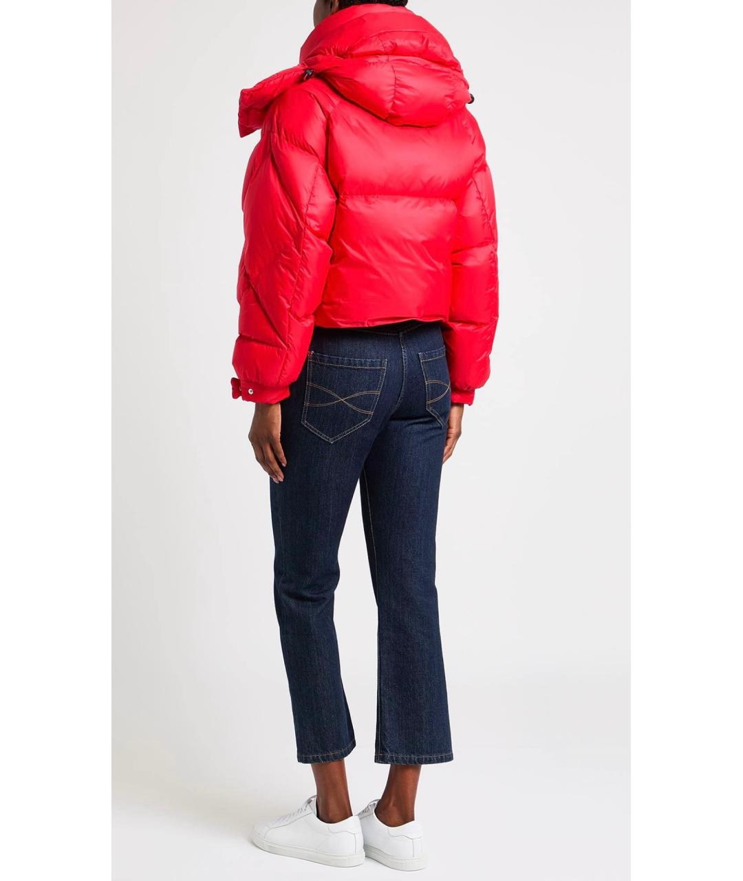 BACON Красный полиамидовый пуховик, фото 3