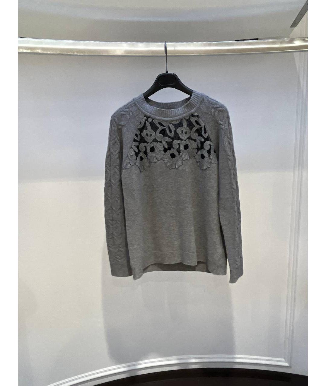 BLUMARINE Серый джемпер / свитер, фото 3