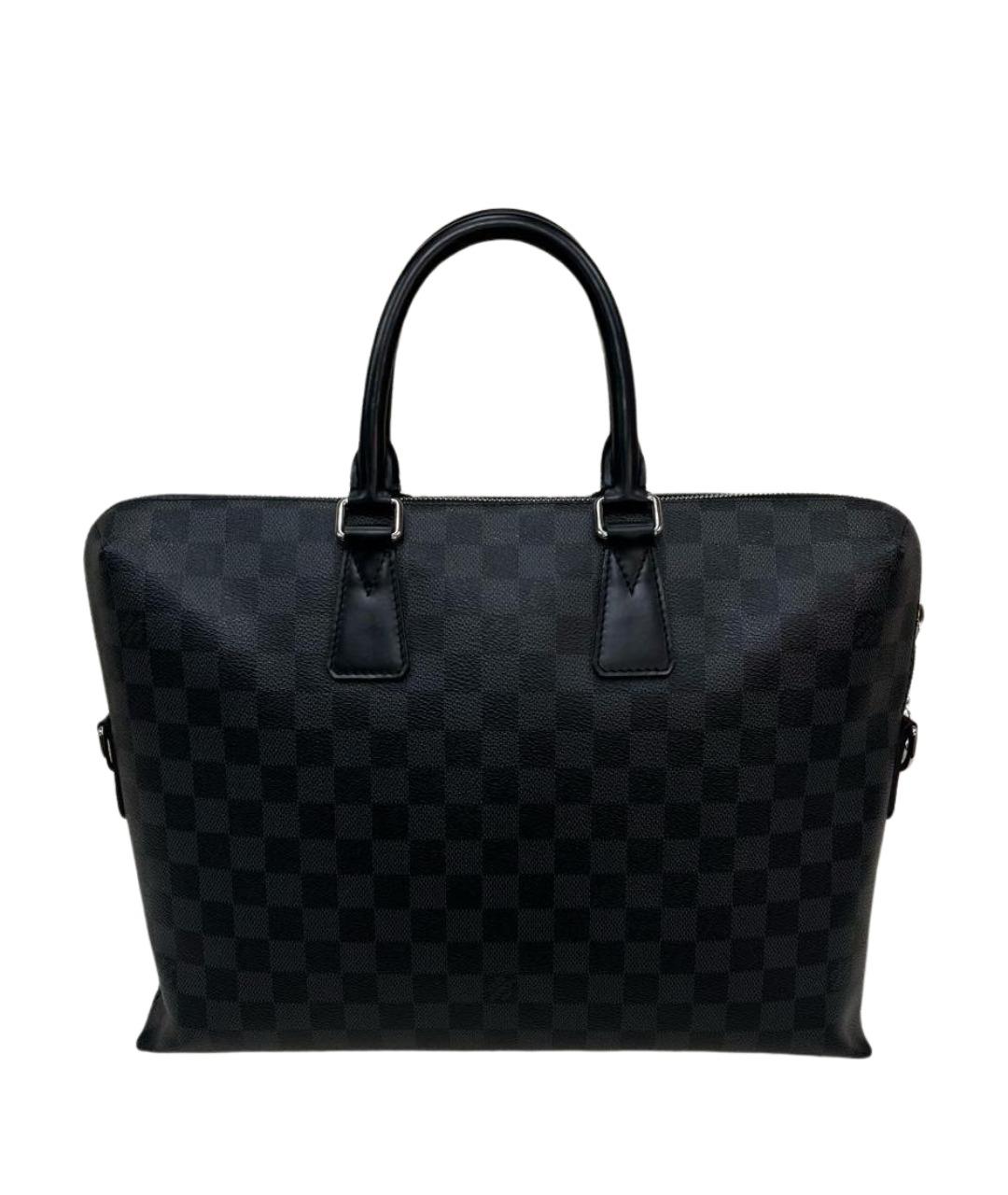 LOUIS VUITTON Черный портфель, фото 1