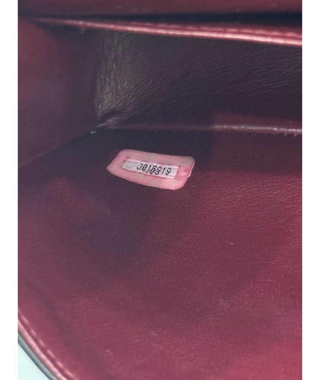 CHANEL Коричневая кожаная сумка через плечо, фото 6