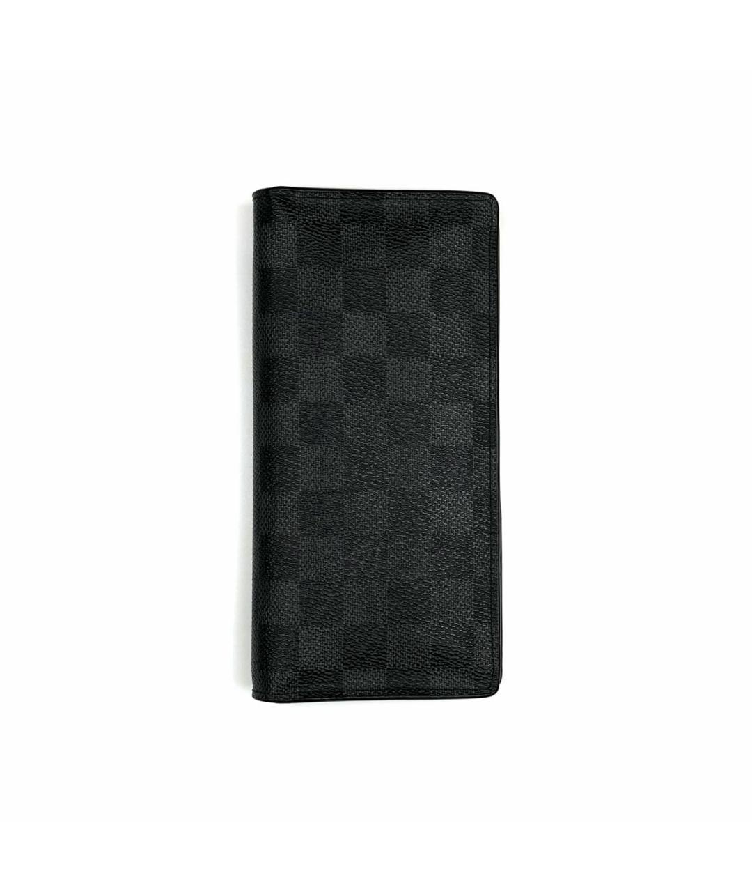 LOUIS VUITTON Черный кошелек, фото 6