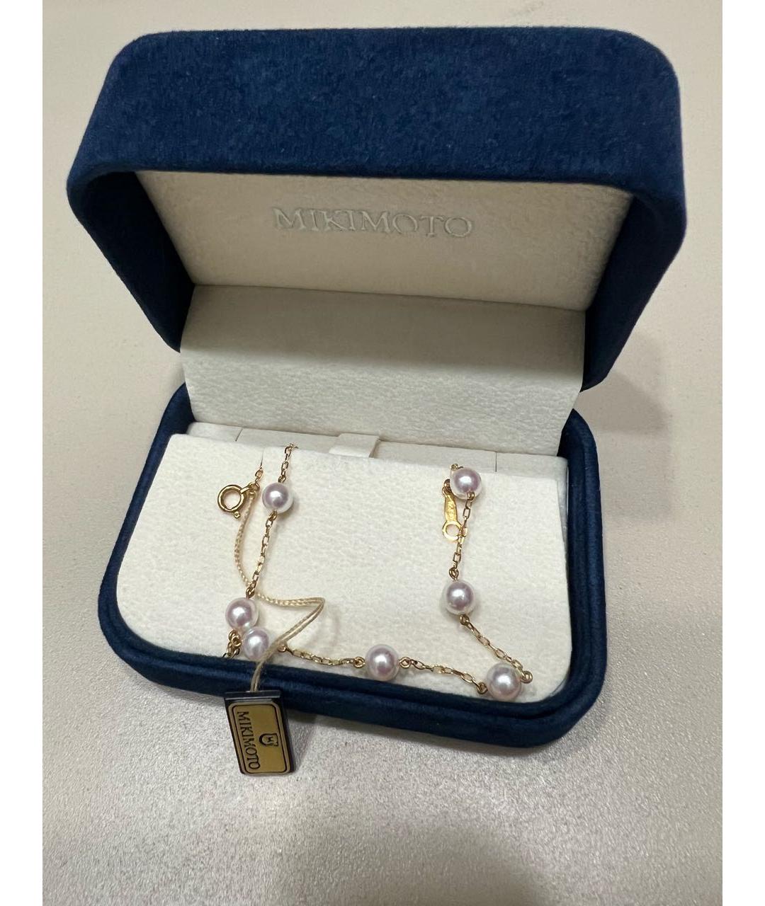 Mikimoto Белый жемчужный браслет, фото 2