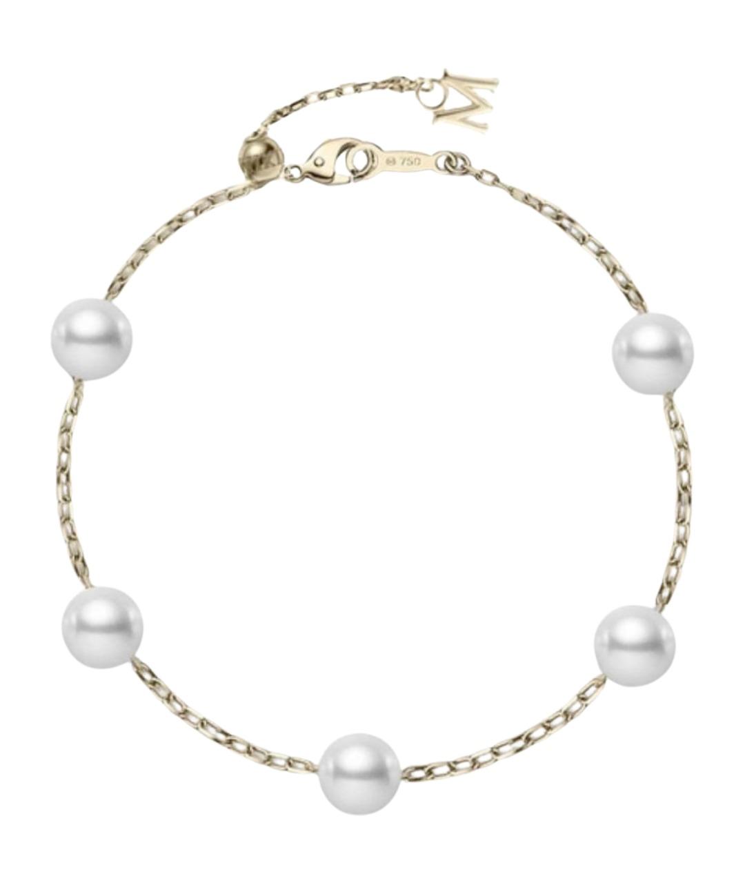 Mikimoto Белый жемчужный браслет, фото 1