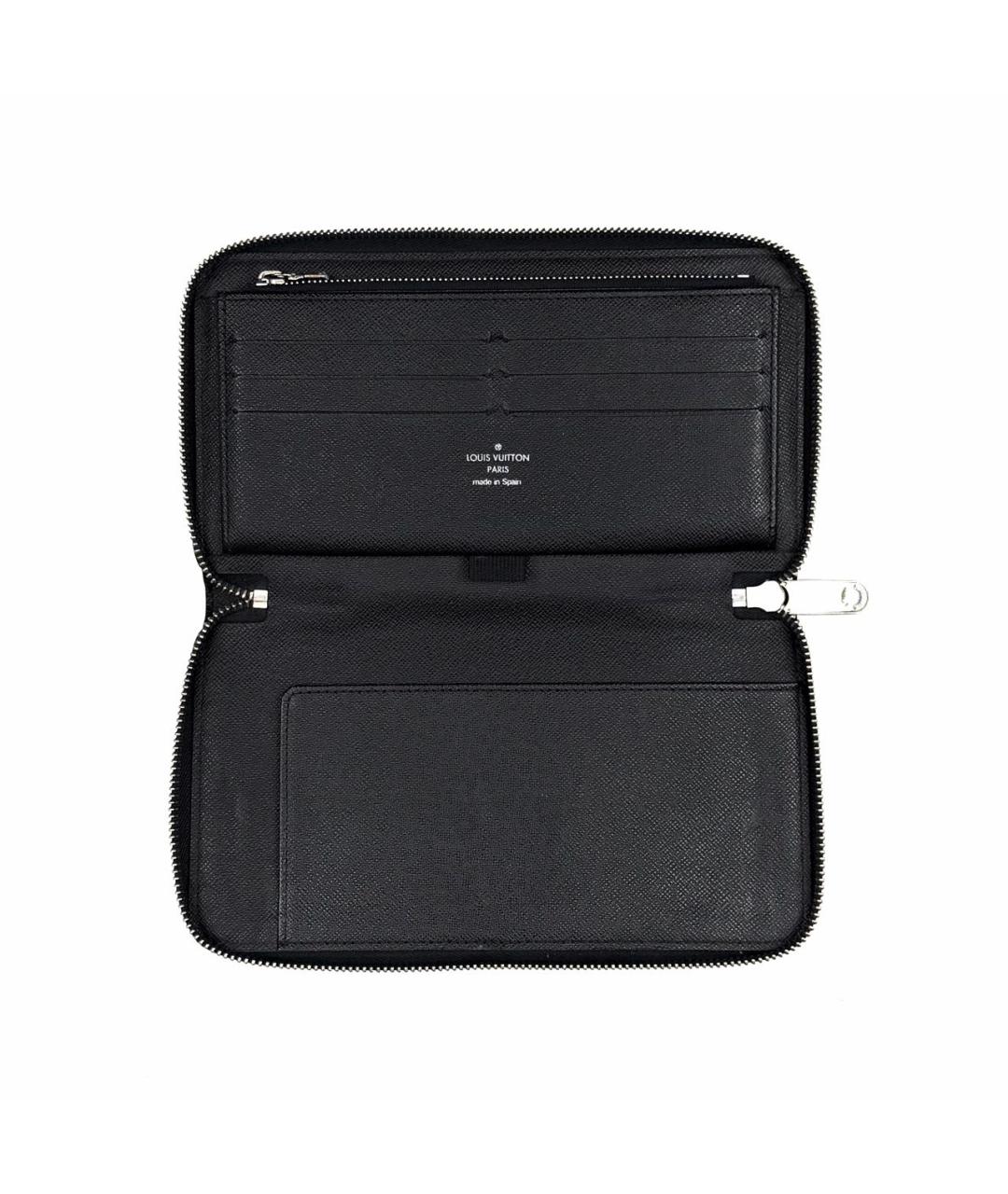 LOUIS VUITTON Черный кошелек, фото 4