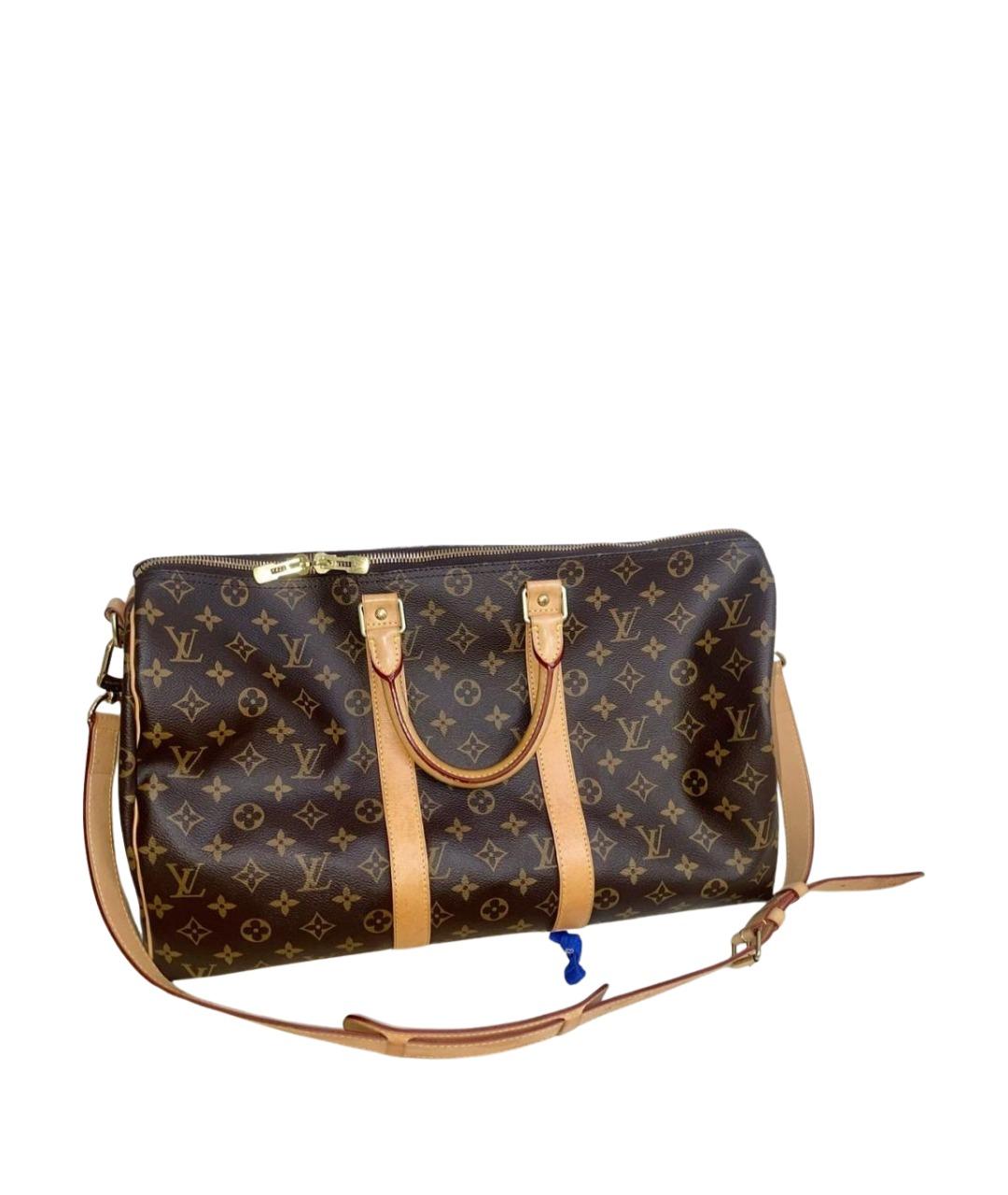 LOUIS VUITTON Коричневая дорожная/спортивная сумка, фото 1