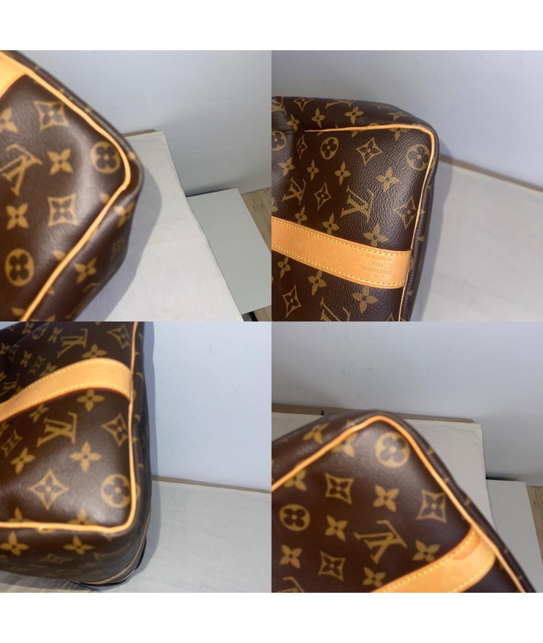 LOUIS VUITTON Коричневая дорожная/спортивная сумка, фото 4