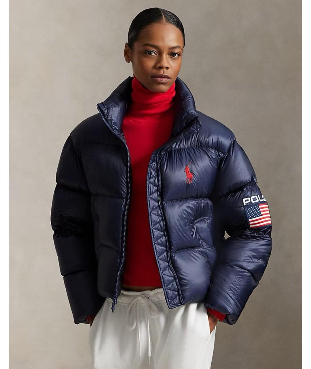 POLO RALPH LAUREN Темно-синяя куртка, фото 2