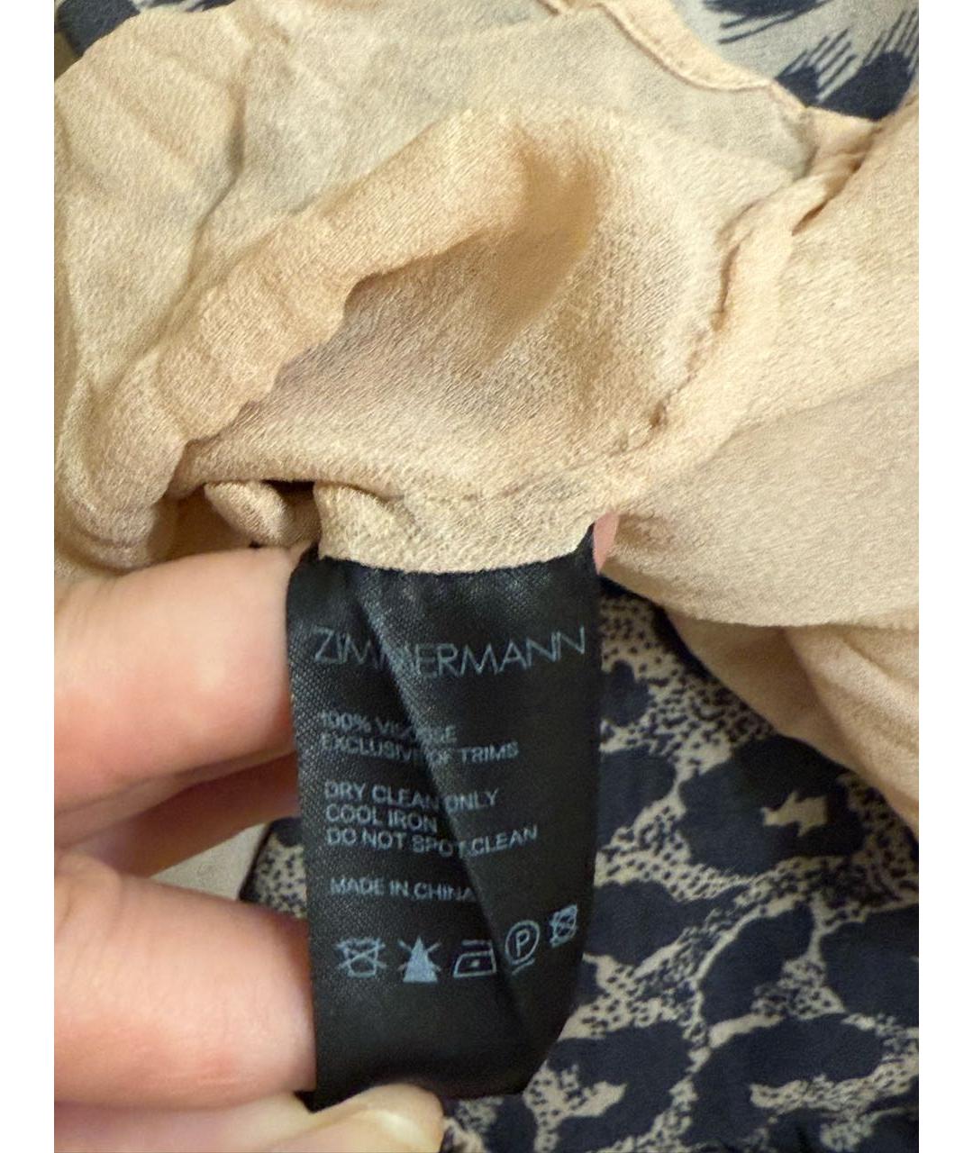ZIMMERMANN Мульти вискозное повседневное платье, фото 6
