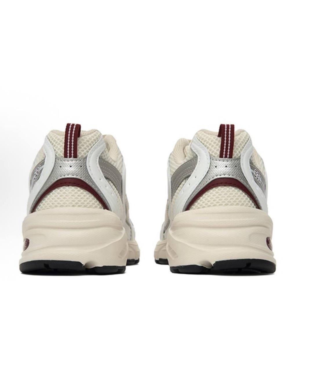 NEW BALANCE Бежевые текстильные низкие кроссовки / кеды, фото 4