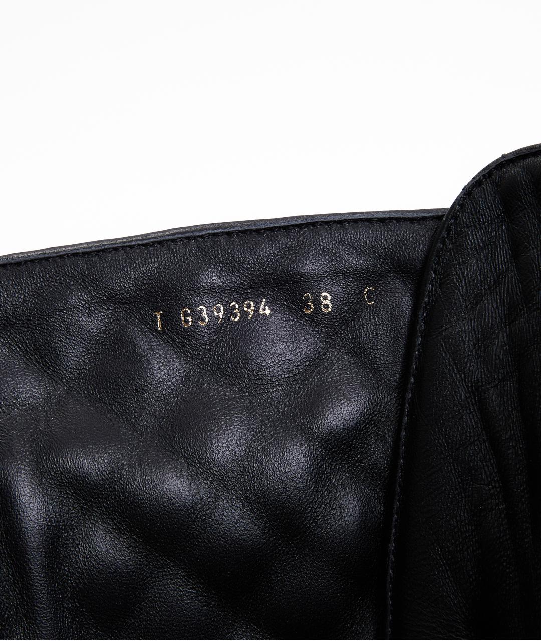 CHANEL Черные кожаные ботинки, фото 8