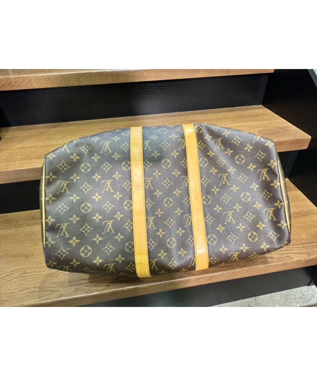 LOUIS VUITTON Коричневая дорожная/спортивная сумка, фото 3