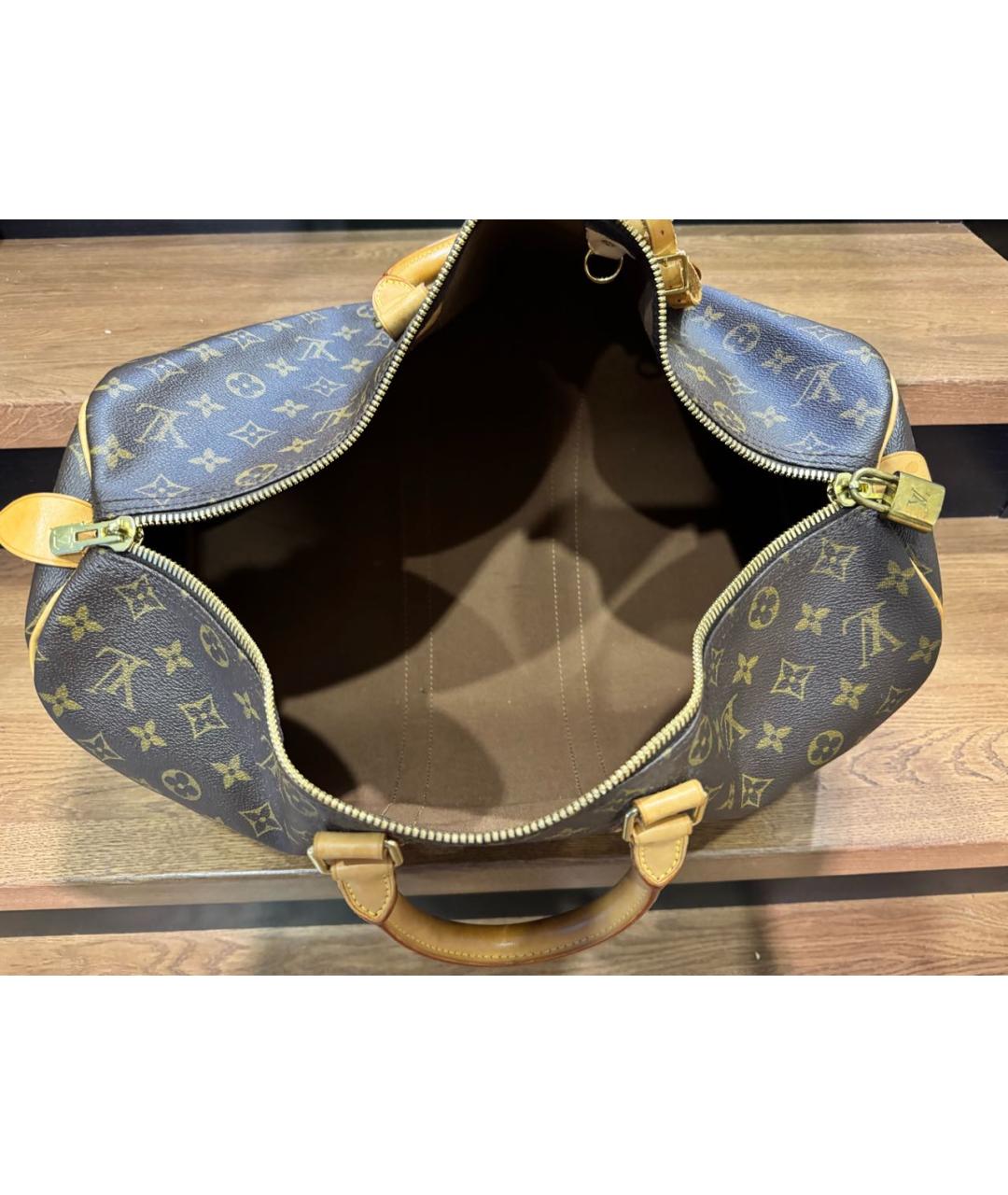 LOUIS VUITTON Коричневая дорожная/спортивная сумка, фото 4