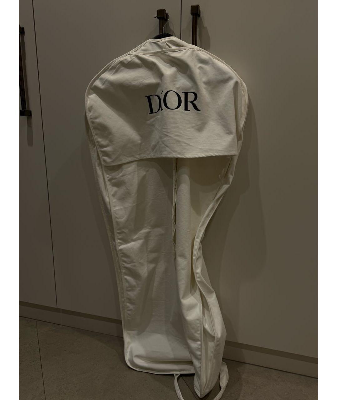 CHRISTIAN DIOR Темно-синяя полиамидовая куртка, фото 5