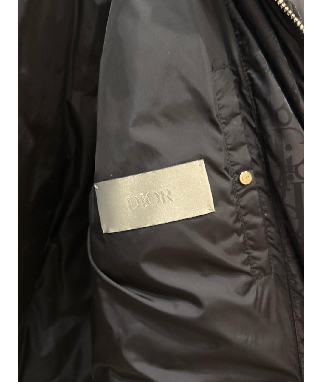 CHRISTIAN DIOR Темно-синяя полиамидовая куртка, фото 7