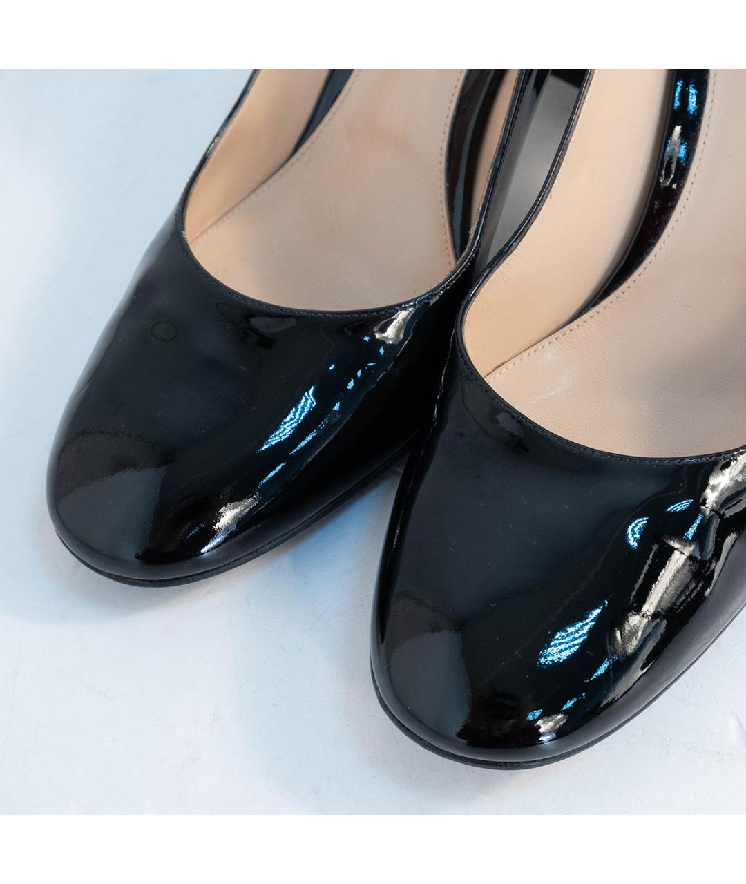 GIANVITO ROSSI Черные кожаные туфли, фото 3