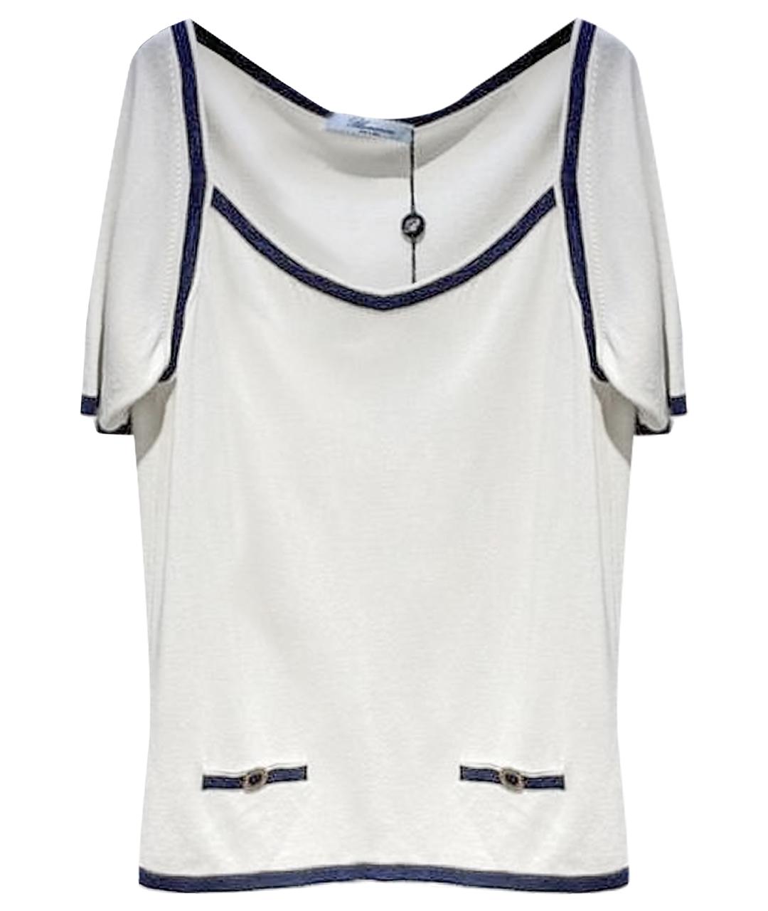 BLUMARINE Белый джемпер / свитер, фото 1