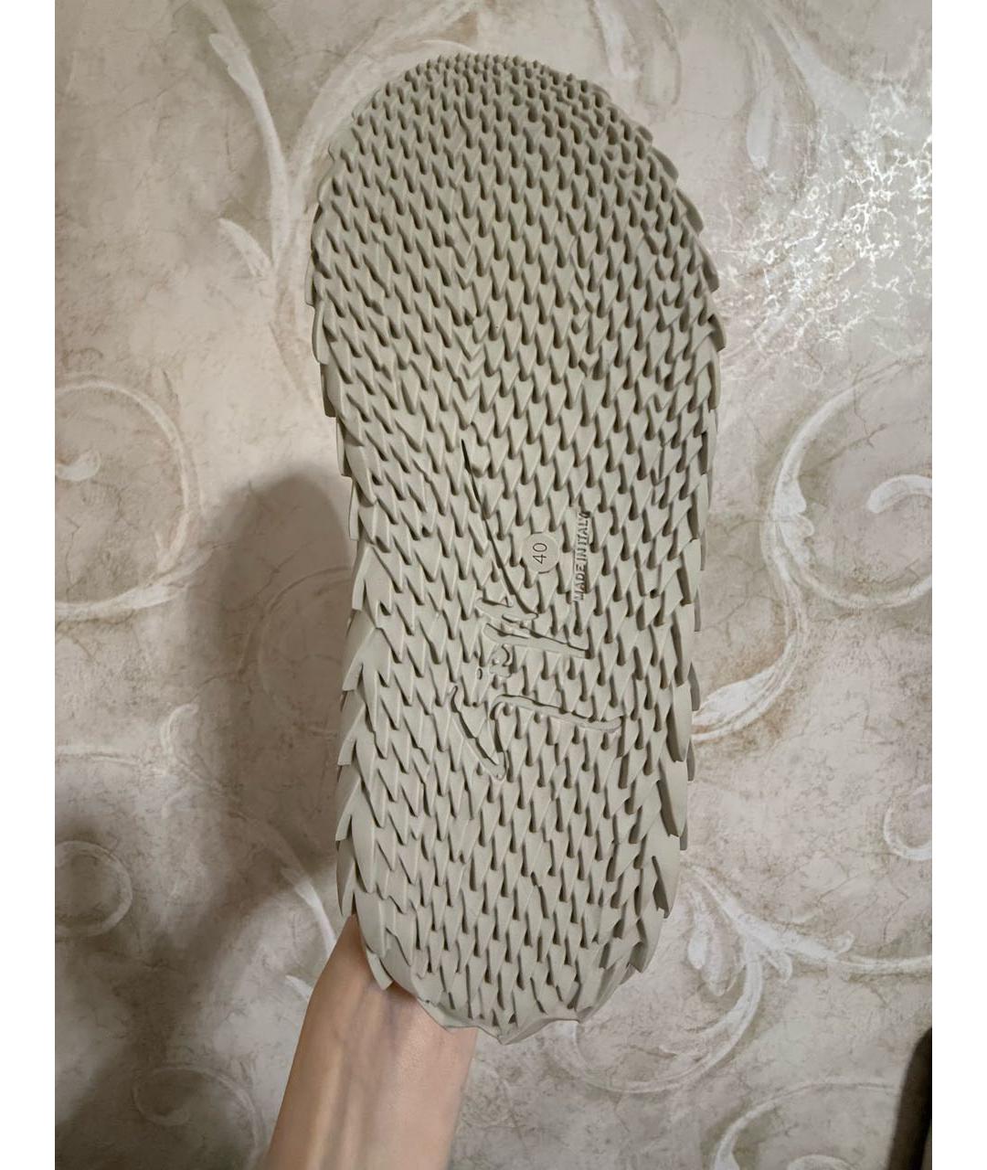 GIUSEPPE ZANOTTI DESIGN Серые кожаные ботинки, фото 6