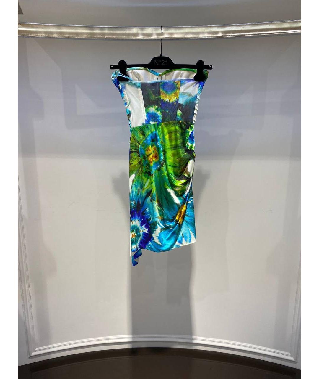 BLUMARINE Мульти повседневное платье, фото 2