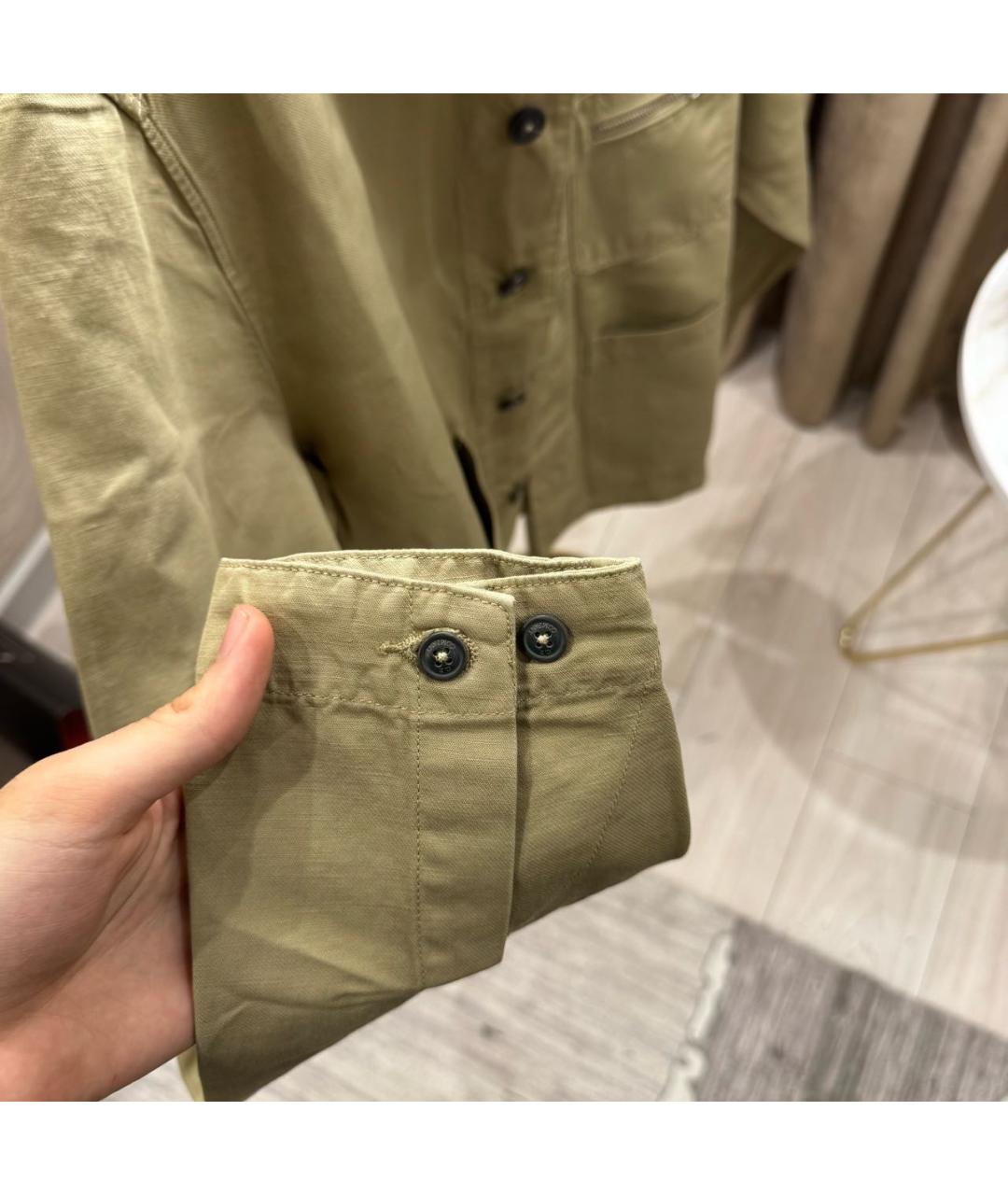 CP COMPANY Бежевая хлопковая кэжуал рубашка, фото 5