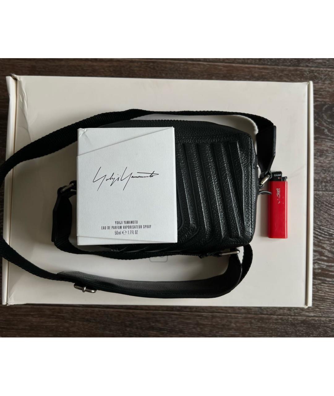 BALENCIAGA Черная кожаная сумка на плечо, фото 6