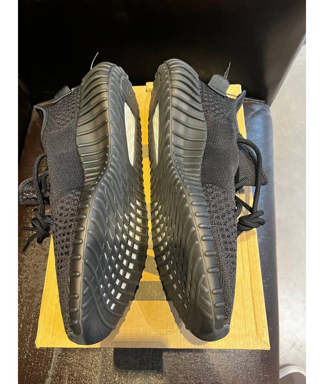 ADIDAS YEEZY Черные текстильные кроссовки, фото 3